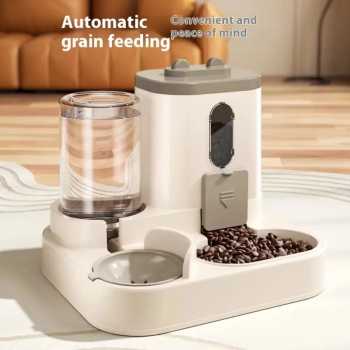 XYNYAN Tempat Makan Minum Anjing Kucing 2in1 Pet Food Water Dispenser - DC-168