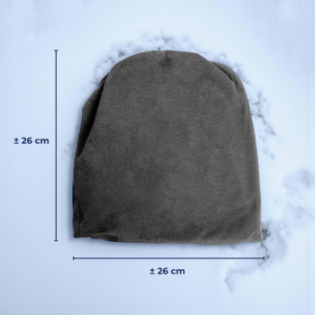 Gambar produk Ecobros Topi Kupluk Pria Wanita Kain Katun Winter Beanie Hat - EC001