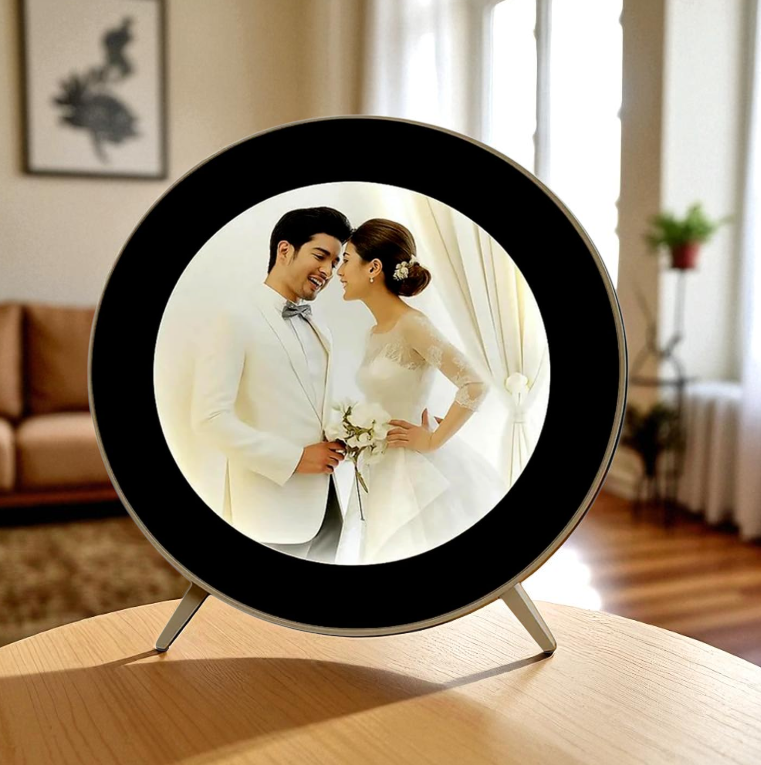 Gambar produk VENTURE Cermin Foto Magic Mirror Photo Frame LED with Stand - VN1
