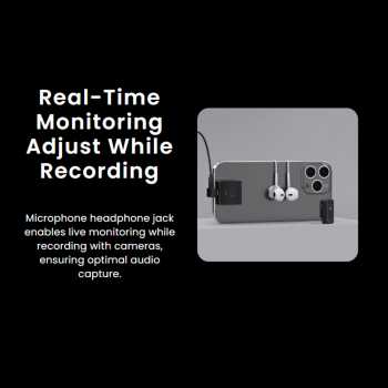 Gambar produk Udfine Mikrofon Wireless Lavalier Microphone Type C Lightning 2.4Hz - Mic Active