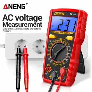 ANENG Digital Multimeter Voltage Tester LCD Backlit Screen - SZ306