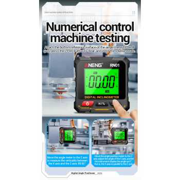 Gambar produk Aneng Angle Finder Digital Angloscope Protractor Inclinometer Magnet - RN01