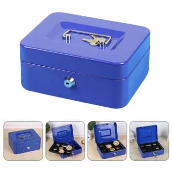 Gambar produk TaffGUARD Brankas Kotak Uang Dokumen Cashbox Key Lock 20x16x9cm - 200A