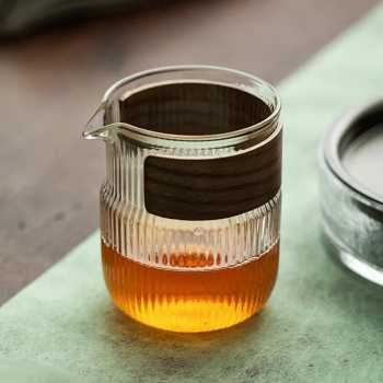 QIXAN Gelas Pitcher Teh Borosilicate Tea Divider Fair Cup 300ml - XZ-300