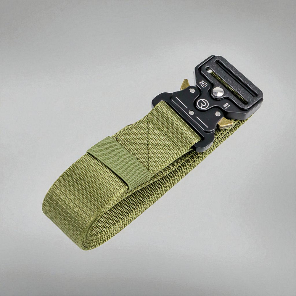 Gambar produk Rhodey Tali Ikat Pinggang Canvas Military Tactical Fast Unlock 1.2M - MU055