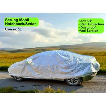 XSD Sarung Mobil Universal Car Cover Waterproof Hatchback Sedan - JW401