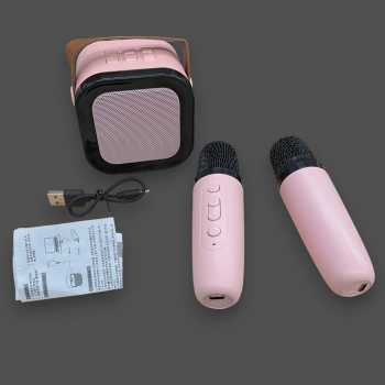 Gambar produk MEODY Speaker Bluetooth Karaoke Portable with 2 Microphone 5W - K12