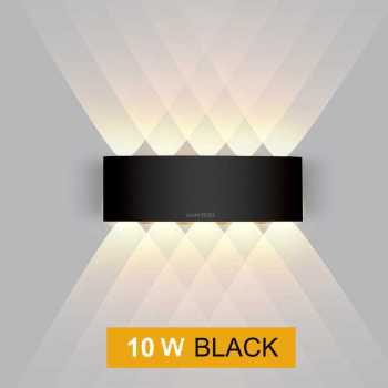 Gambar produk TaffLED Lampu Dinding Hias LED Outdoor Aluminium 10W Warm White - RL-B15