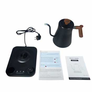 Gambar produk RYZN Teko Listrik Kopi Pemanas Air Leher Angsa Pour Over 1200W 900ml - KT90 Pro