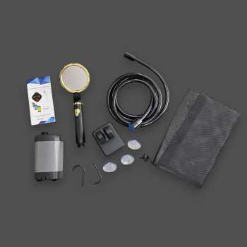 Gambar produk LIXADA Shower Portable Outdoor Camping Travel Digital Display 6000mAh - LD-60