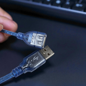 Gambar produk ROBOTSKY Kabel USB Extension Cable 2.0 AM AF 29cm - A13