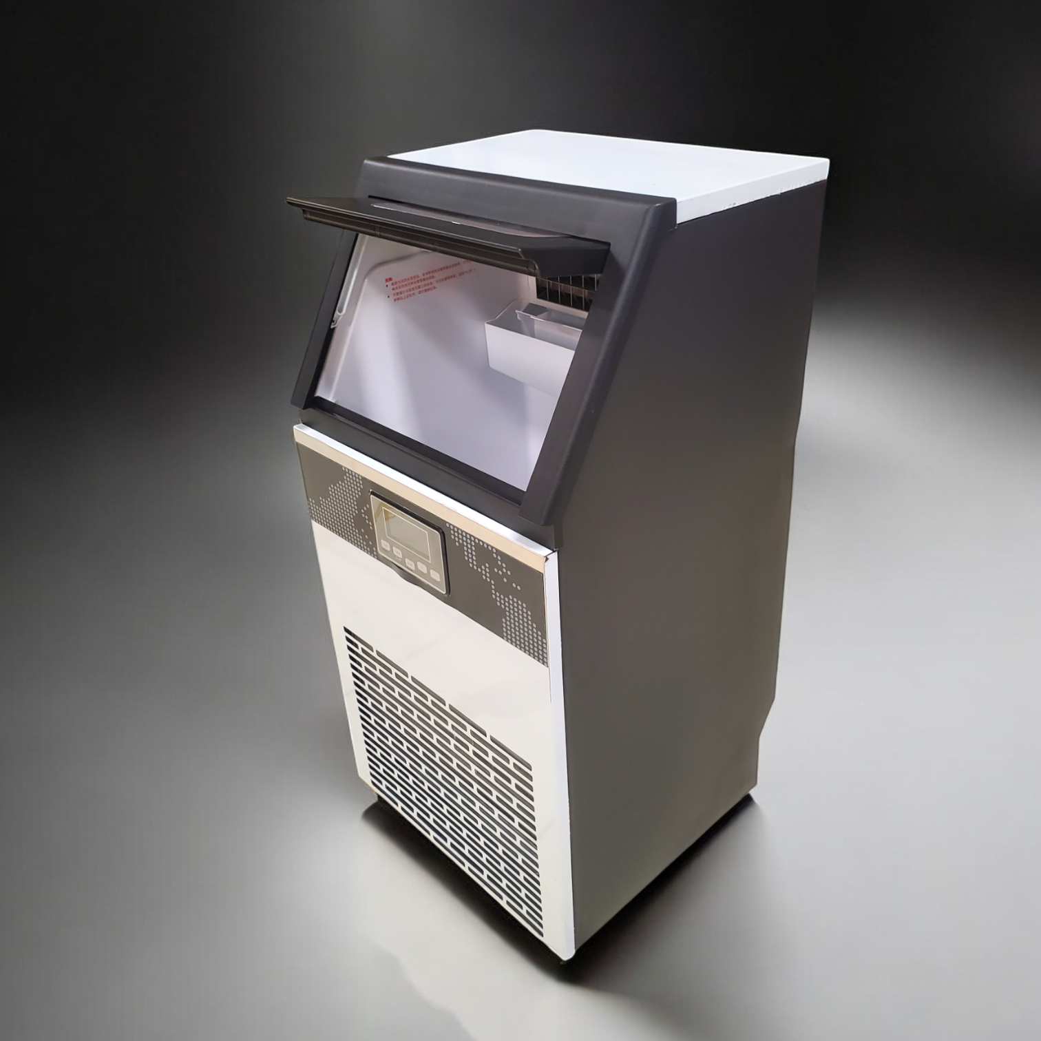 Gambar produk Hicon Mesin Es Batu Kotak Otomatis Ice Maker Machine 50kg 200W - HZB-55FAB