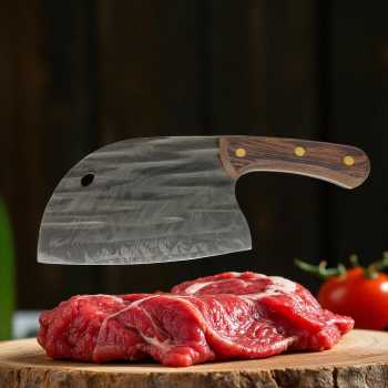 Gambar produk ALLWIN Pisau Daging Tajam Stainless Steel 5Cr13 Forged Cleaver Knife - AB1