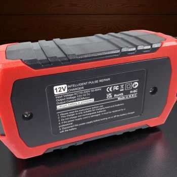 Gambar produk FMB Charger Aki Mobil Motor LCD Intelligent Battery Charger 12V 6A - H-6CS