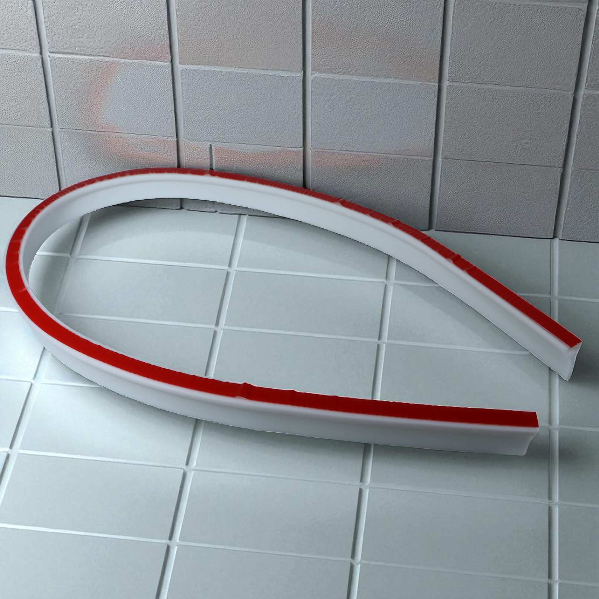 Gambar produk ALEENK Water Stopper Bathroom Wastafel Karet Penahan Air 3cm 1M - AL3CM