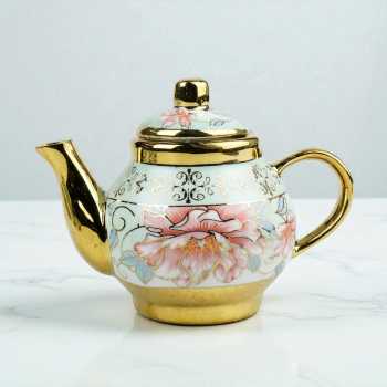 Gambar produk SUNFILI Set Teko Cangkir Keramik Kopi 1 Teapot 4 Cup European Style - B140