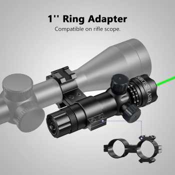 Gambar produk TaffLED Laser Tactical Green Dot Scope Mount Baterai Charger - JG-1