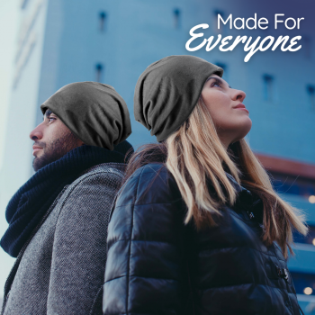 Gambar produk Ecobros Topi Kupluk Pria Wanita Kain Katun Winter Beanie Hat - EC001