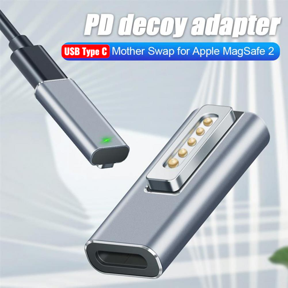 Gambar produk BLUELANS Adapter USB Type C to MagSafe 2 PD Fast Charger MacBook 5A - BL-91003