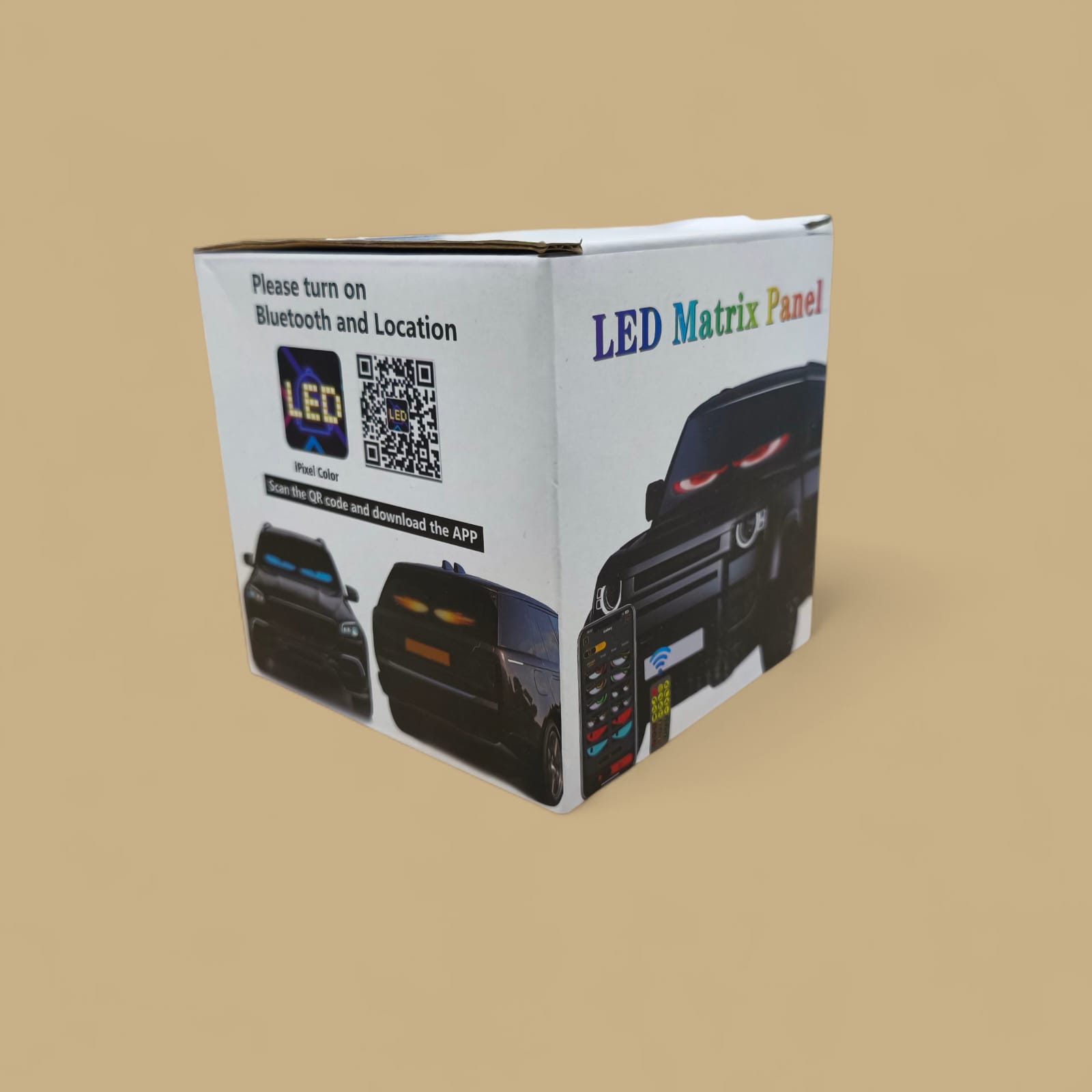 Gambar produk FITIO LED Matrix Panel Bluetooth Flexible Waterproof 34.8x10.2cm 2 PCS - F34