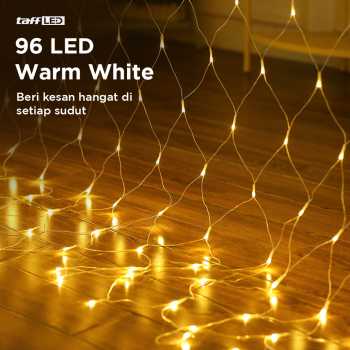 Gambar produk TaffLED Lampu Hias Jaring String Lights Decoration EU Plug 1.5x1.5M - EK-04