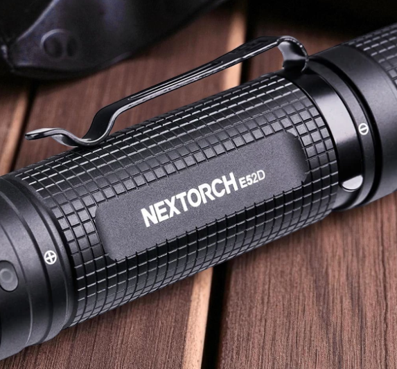 Gambar produk NEXTORCH Lampu Senter LED Mini Bright Tactical USB Type C 3700Lumens - E52D