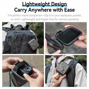 Gambar produk TELESIN Tas Kamera GoPro Hero Action Camera Bag Hard Shell Waterproof - S6-PRC-07