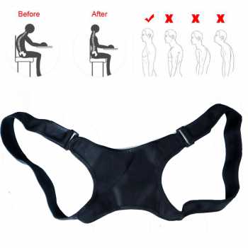 Gambar produk TMISHION Tali Korektor Postur Punggung Body Harness Posture Corrector - BBJ-16