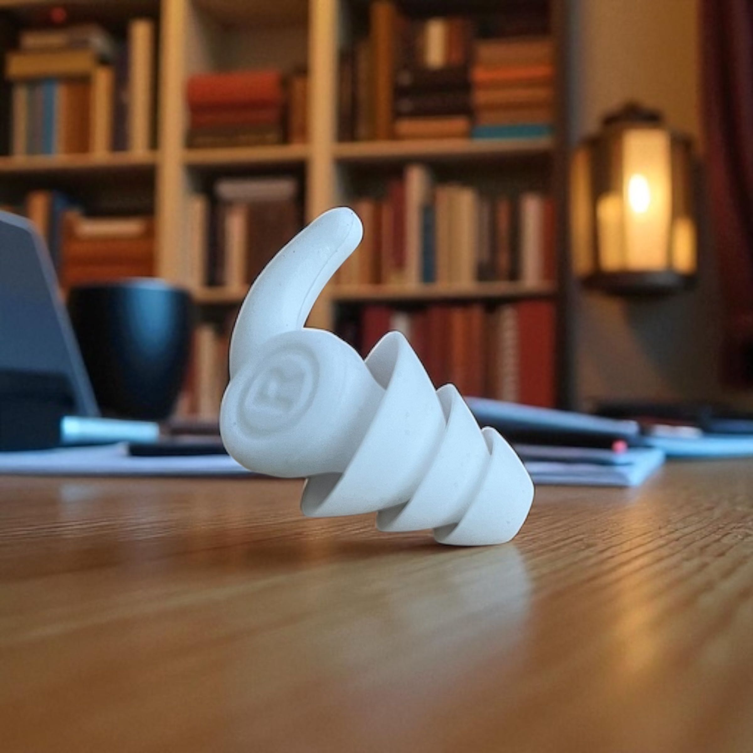 Gambar produk TaffSPORT Penutup Telinga Earplug Shark Fin Waterproof Silicone - MR99B