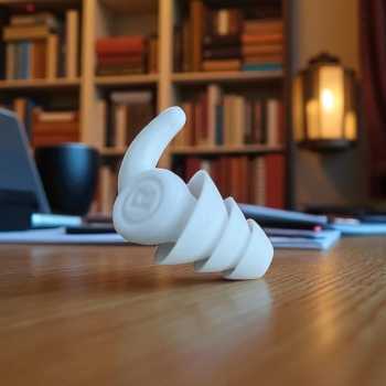 Gambar produk TaffSPORT Penutup Telinga Earplug Shark Fin Waterproof Silicone - MR99B