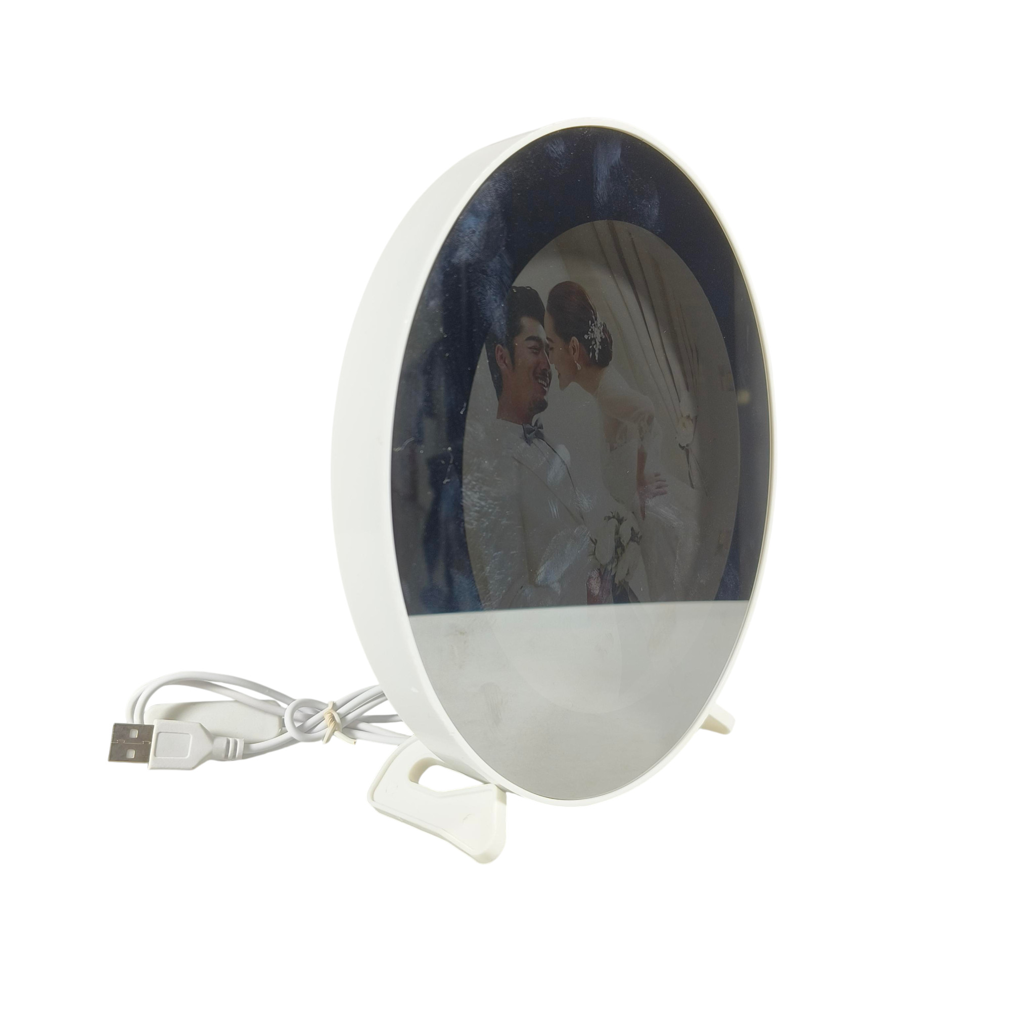 Gambar produk VENTURE Cermin Foto Magic Mirror Photo Frame LED with Stand - VN1