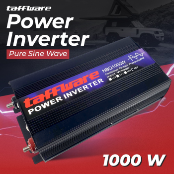 Taffware Power Inverter Mobil Pure Sine Wave DC 60V to AC 220V 1000W - NBQ1000W