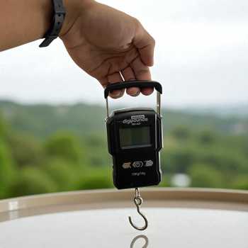 Gambar produk Taffware Digipounds Timbangan Koper Tas Digital Scale 75kg 0.01kg - WH-A27