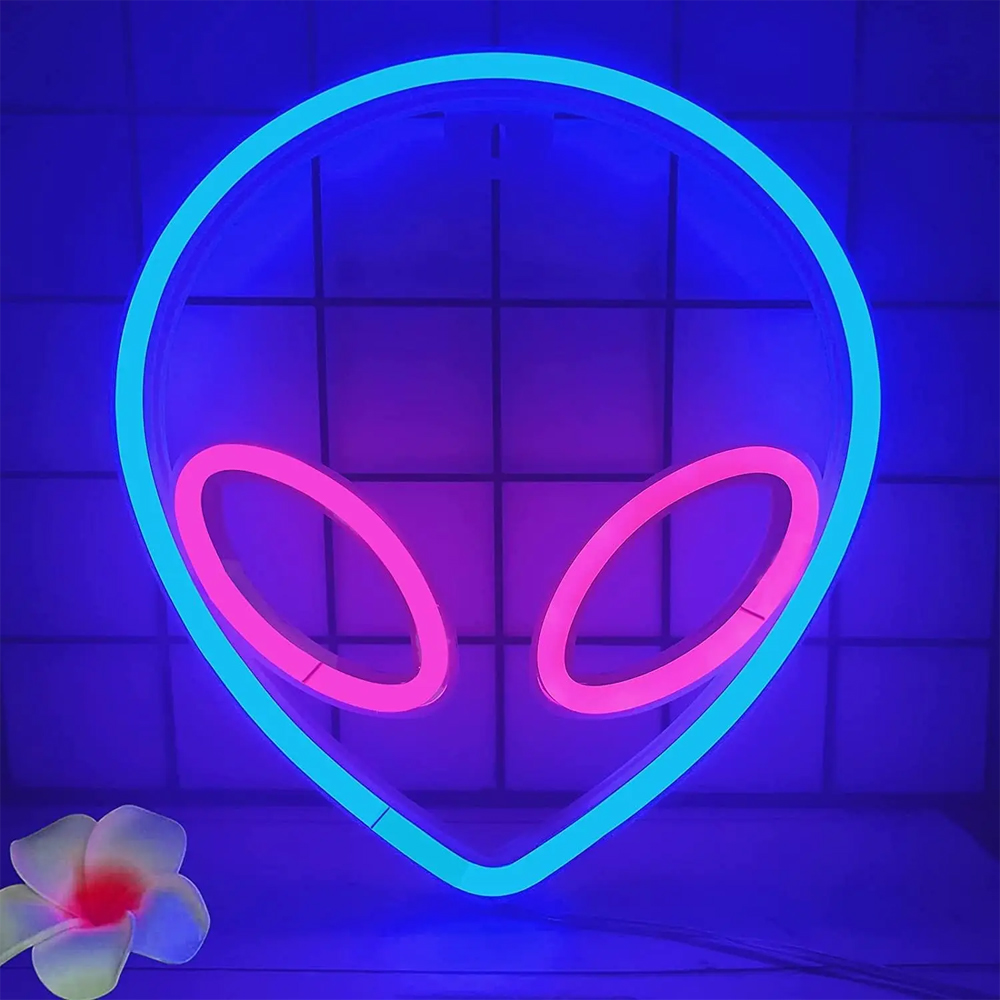 Gambar produk KEY-WIN Lampu Hias LED Neon Flex Battery and USB Power 1W Alien - M04