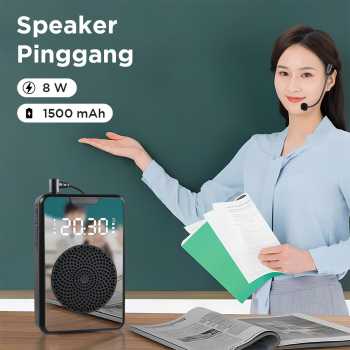 Marway Speaker Pinggang Bluetooth Voice Amplifier LED Wired 8W - H3