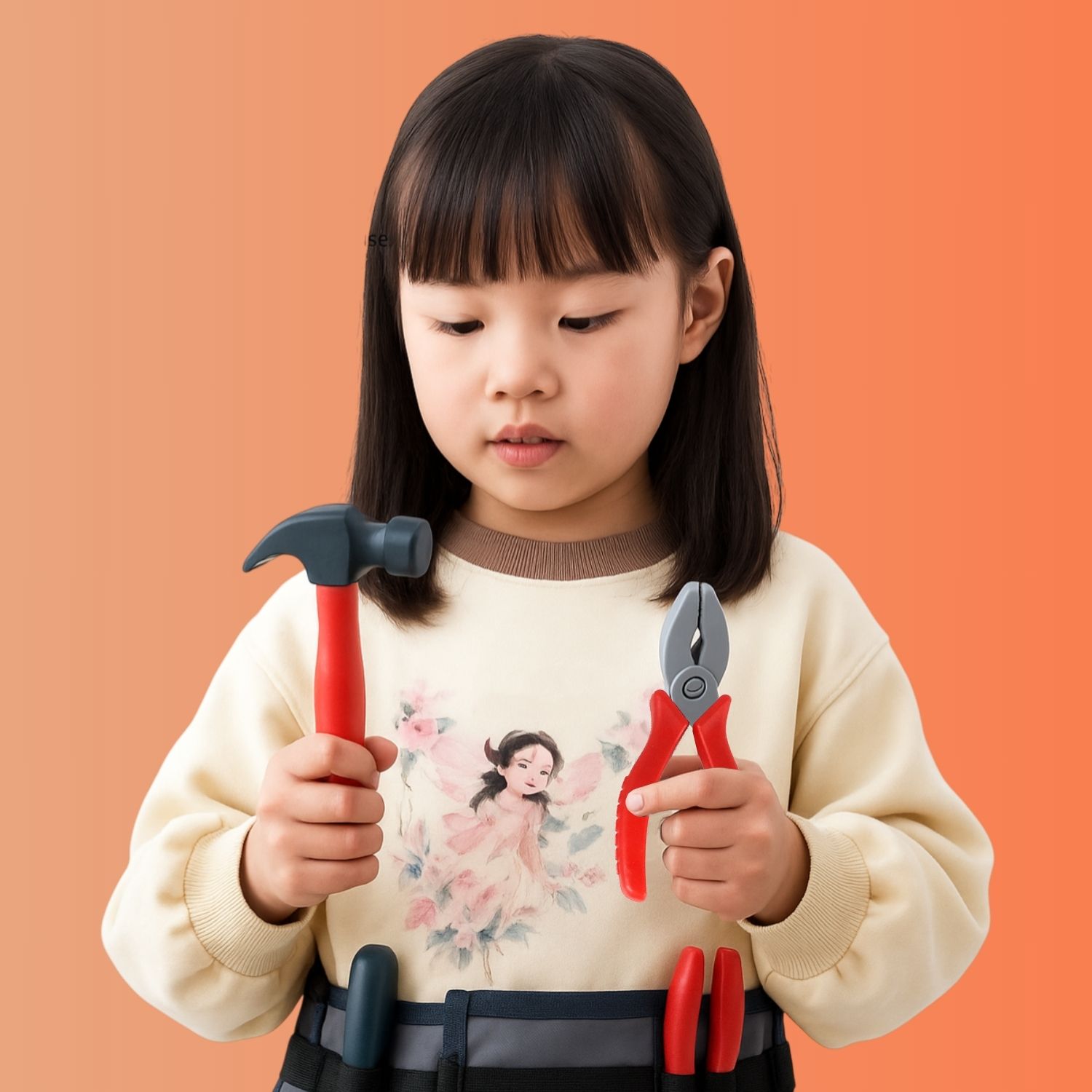 Gambar produk YICHI Hardware Tool Toy Mainan Perkakas Anak Simulasi Pertukangan - TD46