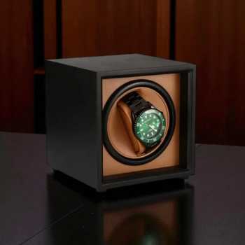 IGERN Watch Winder Pemutar Jam Tangan Otomatis 1 Slot Type C 13cm - 077WT