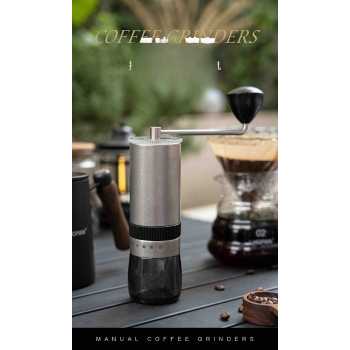 Gambar produk IZL Alat Penggiling Kopi Manual Coffee Grinder Seven Cornered Steel - I-88