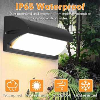 GAVT Lampu Dinding Hias Outdoor Wall Light 18W Warm White - 611