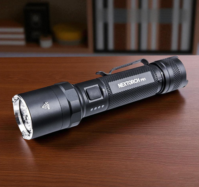 Gambar produk NEXTORCH Lampu Senter LED Penlight Tactical USB Type C 5000 Lumens - P91