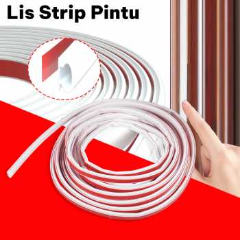 Shudyear Lis Strip Pintu Door Noise Insulation Sealing Tape 6M - SD6