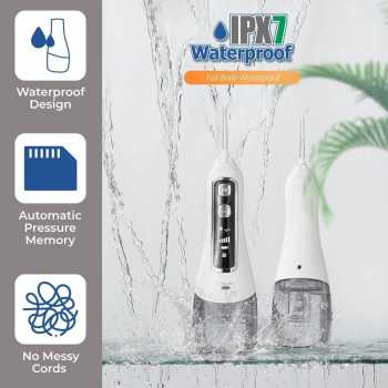 Gambar produk Waterpulse Dental Flosser Semprot Pembersih Gigi 5 Mode 320ml - V580