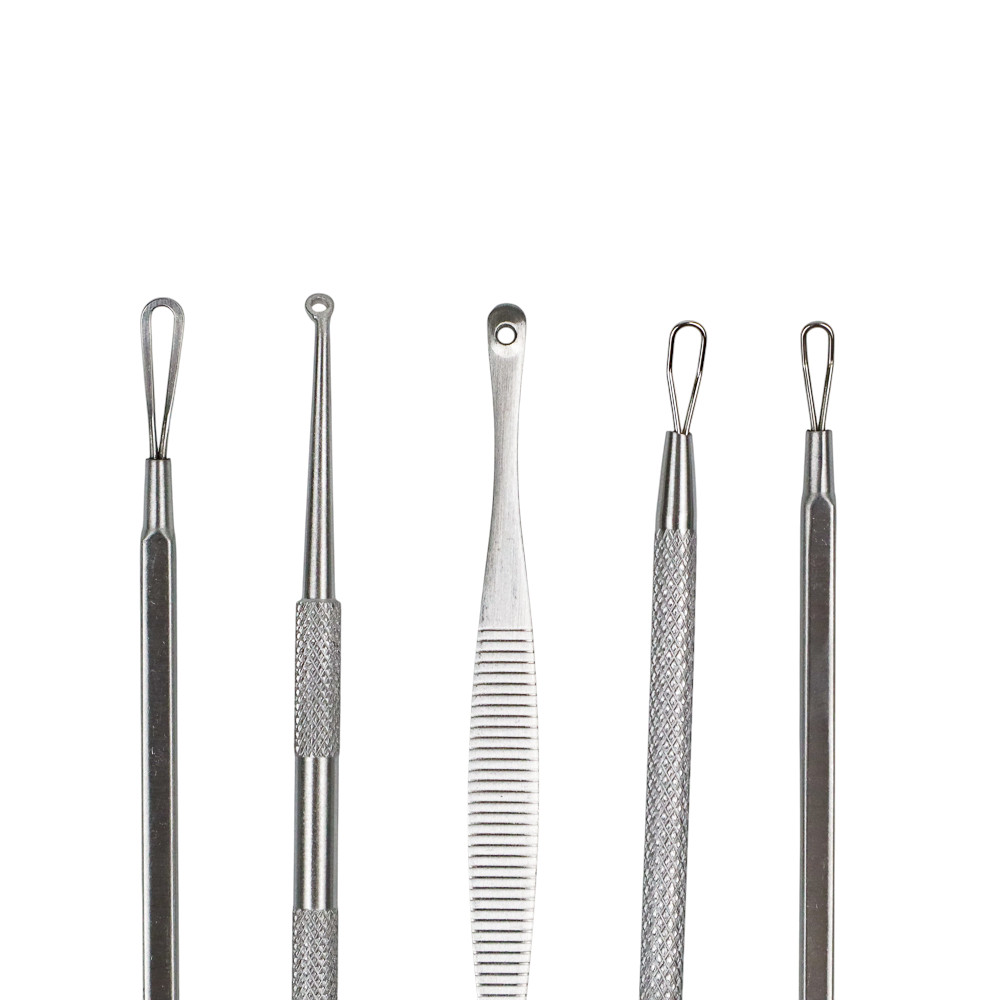 Gambar produk Biutte.co Face Care Stainless Steel Skin Acne Pimple Remover Kit - FZ5-2