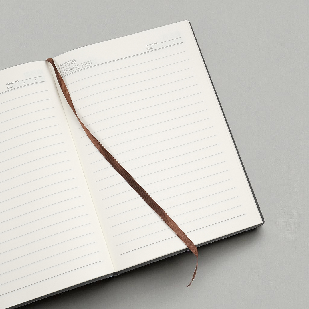 Gambar produk Toddi Buku Jurnal Leather Notebook Diary 68 GSM 200 Halaman Grid A5 - CW-5026