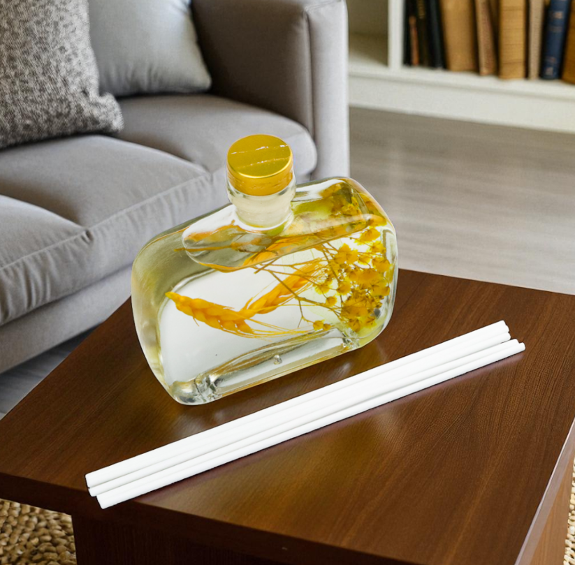 Gambar produk Taffware HUMI Pengharum Ruangan Reed Diffuser with Cotton Sticks 100ml Shangri-La - DF-200