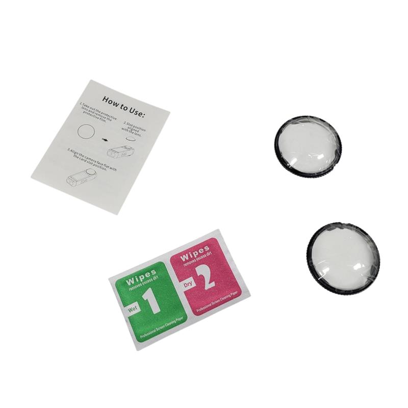 Gambar produk TELESIN Pelindung Lensa Dual Lens Protection Set for Insta360 X5 - S5-FLT-39-TIS