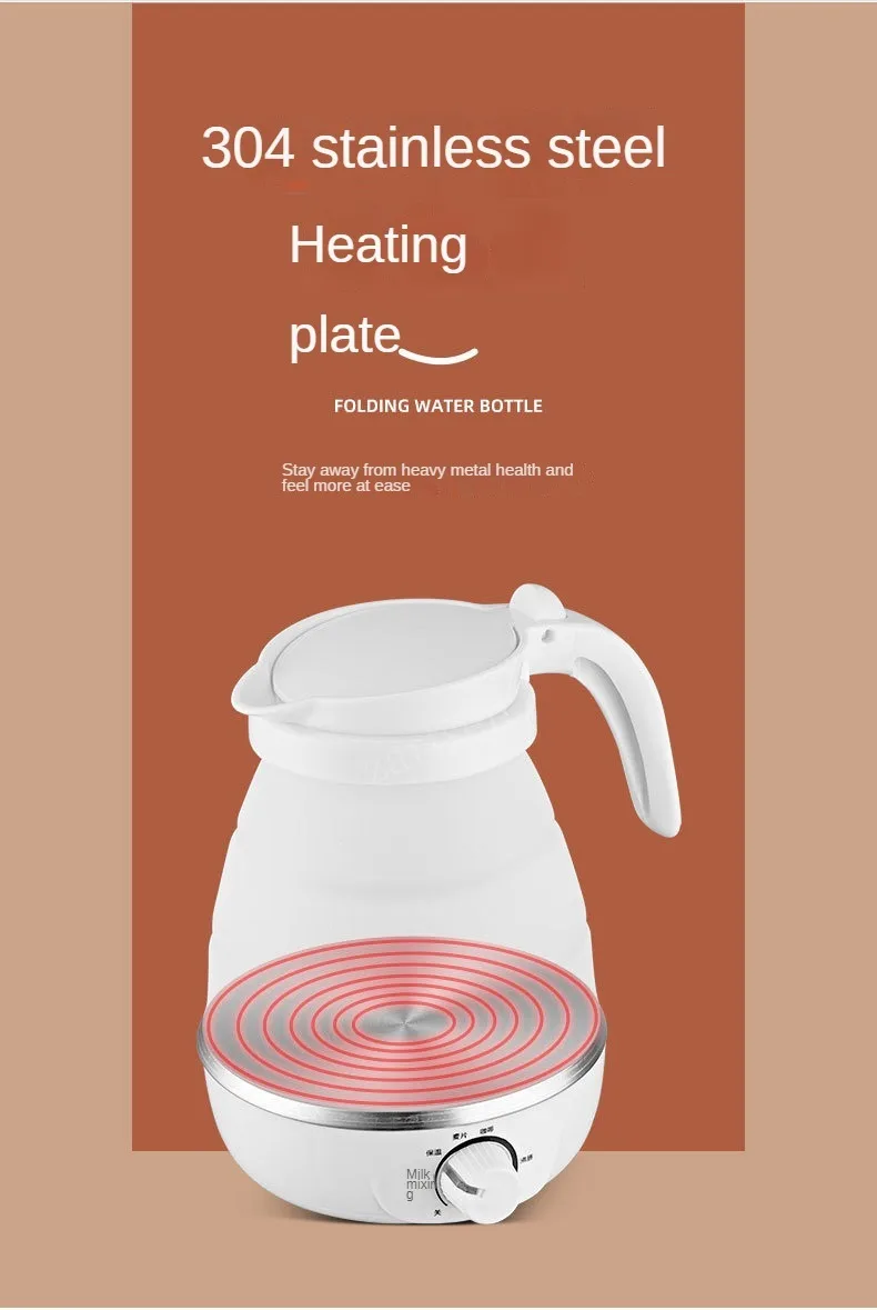 Gambar produk FMA Mini Portable Stainless Steel Folding Travel Kettle 600ml - HY-01