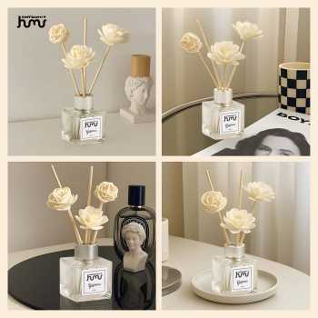 Gambar produk Taffware HUMI Pengharum Ruangan Reed Diffuser with Rattan Sticks 50ml Gardenia - DF-099