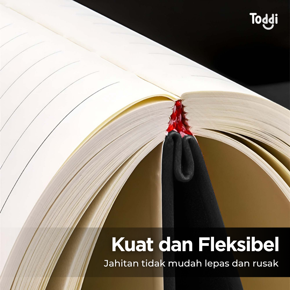 Gambar produk Toddi Buku Jurnal Hardcover Notebook Diary 72GSM 180 Halaman Grid - 1623