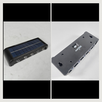 Gambar produk TaffLED Lampu Dinding Solar Outdoor Waterproof Warm White 10 LED - H6